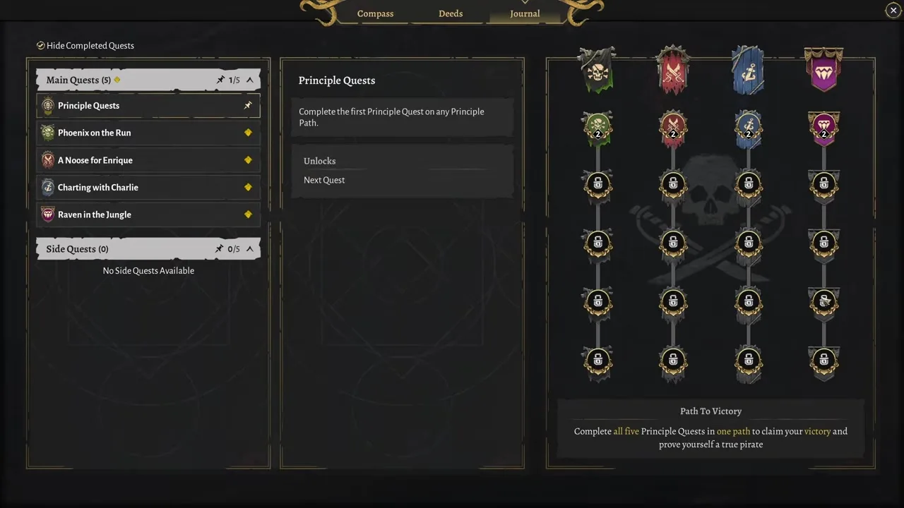 Corsair Cove Galley and Tavern distributing stew and booze to pirate housing