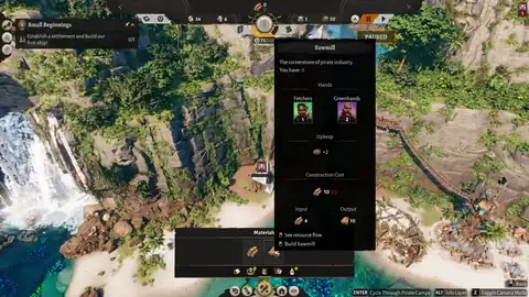 Corsair Cove Fetcher hauling goods along a green warehouse path loop